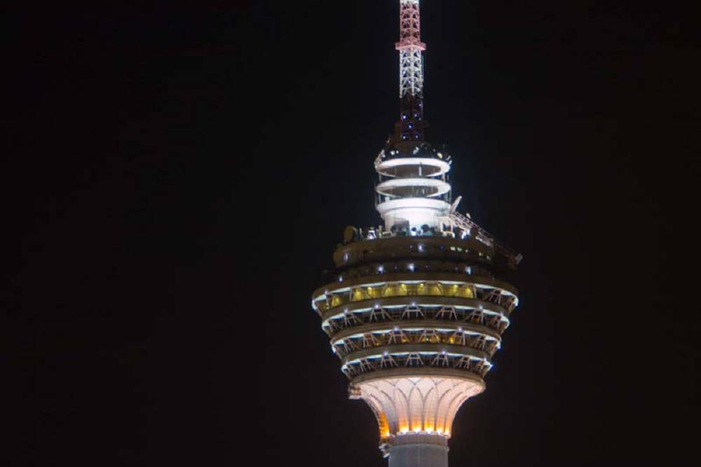 KL Tower by Night