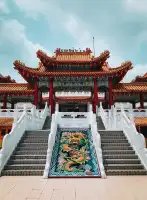 chinese temple stairs