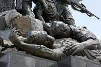 war monument detail two