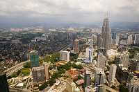 view from kl tower seven